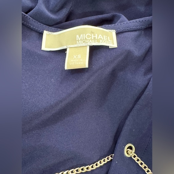 Michael Kors Navy Tiered Maxi Dress - Sleeveless - Picture 3 of 4